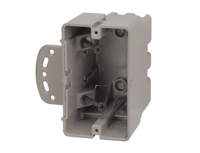 Southwire MSBMMT1G 1 Gang Multi Mount Device Box with Depth Adjustable; Heavy Duty 42lb - Image 1